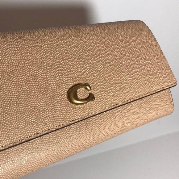 Coach Envelope wallet in Beechwood grain leather - Picture 3 of 6